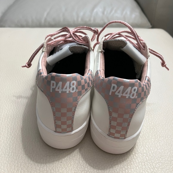 NWOB-P448 Italian Sneakers Thea Sneaker - Made in Italy - Size 10.5/41 - Picture 3 of 7